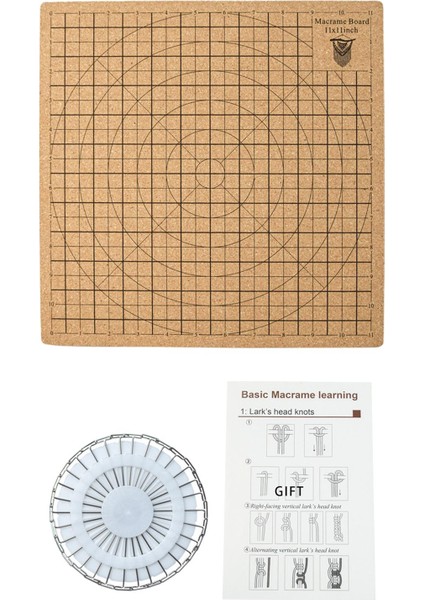 30 Makrome Pimler Engelleme Panosu Dayanıklı Makrome Panosu 30CM (Yurt Dışından) indirimleri