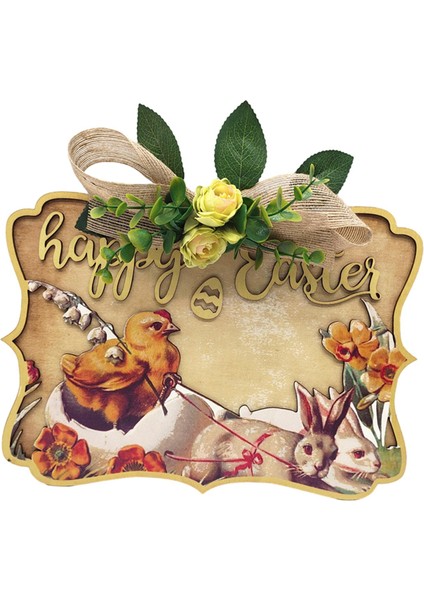 Paskalya Tavşanı Kapı Iş Paskalya Dekoru Dekoru Fırı Penceresi C Için (Yurt Dışından) fiyatları