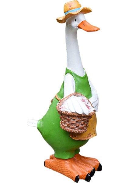 Ördek Heykeli Bahçe Heykeli Dekor Koleksiyonları, Sevimli Ördek Kapalı Açık Bahçe Çok Renkli B (Yurt Dışından) fırsatları