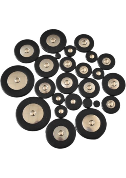 25PCS Saksafon Pu Deri Pedler Profesyonel Saksafon Pu Deri Pedler Oyuncular (Yurt Dışından) modelleri