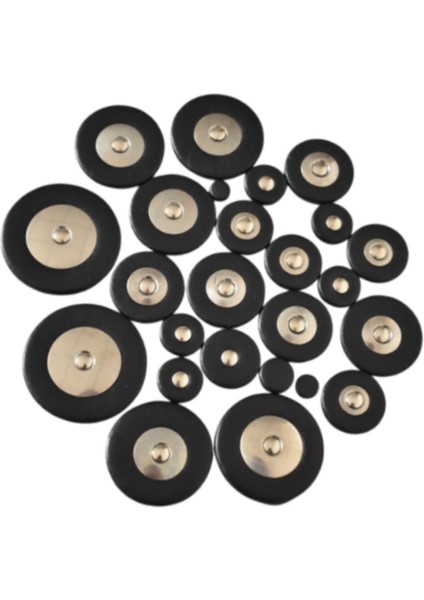 25PCS Saksafon Pu Deri Pedler Profesyonel Saksafon Pu Deri Pedler Oyuncular (Yurt Dışından) fırsatları