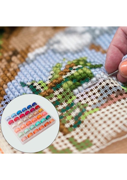 Dıy El Nakış Stylec Için 36 Paket Ipliği (Yurt Dışından)