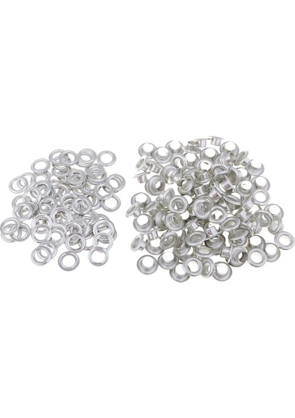 100 Çift Ir Kuşü Grometleri, Pullar 8 x 4mm (Yurt Dışından) fırsatları