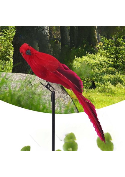 1x Gerçekçi Papağş Tüy Açık Ağı Dekoru 45 cm 20 cm (Yurt Dışından) modelleri