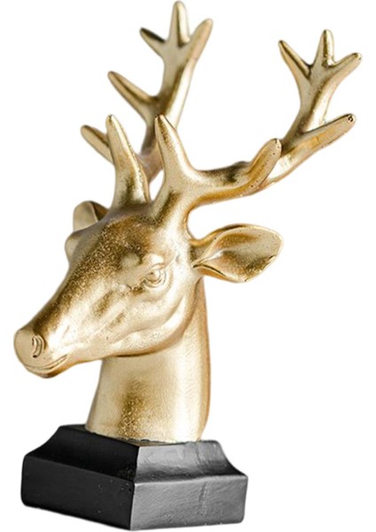 Yaratıcı Filler Heykelcik Dekorasyon Hayvan Dekorasyon 21CMX12CMX11.7CM Altın (Yurt Dışından)