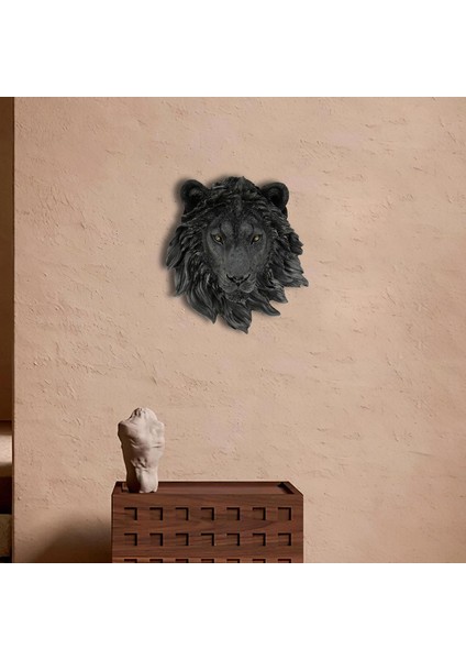 Hayata Dönüş Lion Head Heykel Hayvan Heykeli Ev Dekorasyon Hediyesi (Yurt Dışından) modelleri