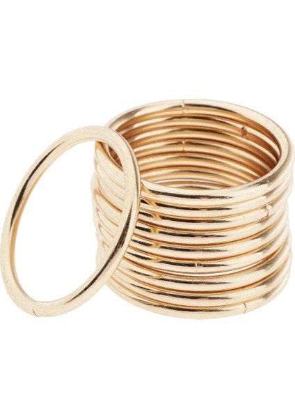 10PCS Metal Yuvarlak Yüzükler 35MM Dıy Altın 35MM Için Kapalı Hoop Döngüsü (Yurt Dışından) modelleri