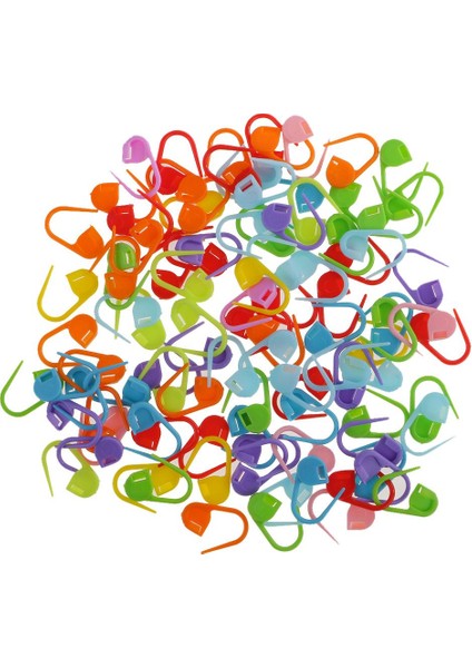 100'LÜ Paket Mini Kilitleme Ş Işaretleyicileri Örgü Ş Sayacı Çok Tığ (Yurt Dışından) fiyatları