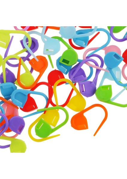 100'LÜ Paket Mini Kilitleme Ş Işaretleyicileri Örgü Ş Sayacı Çok Tığ (Yurt Dışından) indirimleri