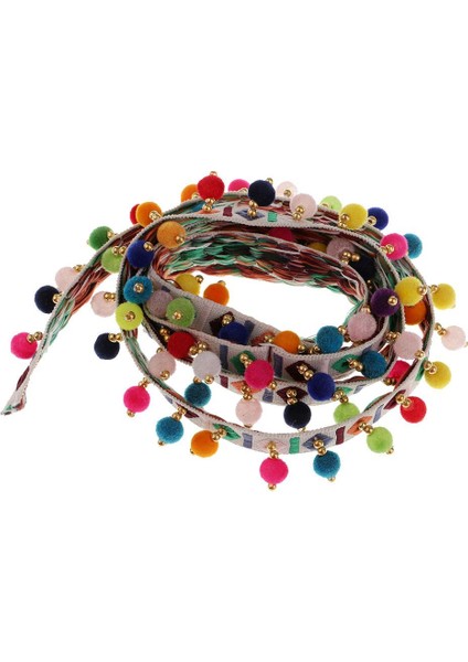 1 Yd Saçaklı Püskül Örgü Jakarlı Kurdele (Yurt Dışından) indirimleri