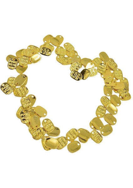 50 Takı Yapımı Için Kolye Ile Yapılmış x 8 mm Altı Altın Kolye (Yurt Dışından)