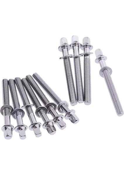 10 Adet Davul Vidalı Gergi Çubukları Perküsyon Yedek Davul Accs Perküsyon 5mm x 70MM (Yurt Dışından) fırsatları