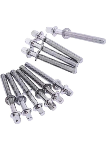 10 Adet Davul Vidalı Gergi Çubukları Perküsyon Yedek Davul Accs Perküsyon 5mm x 70MM (Yurt Dışından) indirimleri