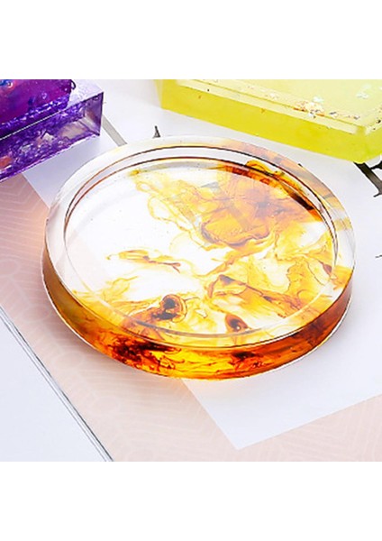 Coaster Reçine Döküm Bilezik Yapımı Epoksi Kalıp Dıy Craft Yuvarlak (Yurt Dışından) fırsatları