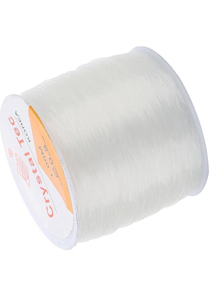 Temizle Streç Elastik Kordon Dıy Takı Boncuk Konu Dize 0.6/0.8/1/1.5mm 100 Metre 0.6mm (Yurt Dışından) fırsatları