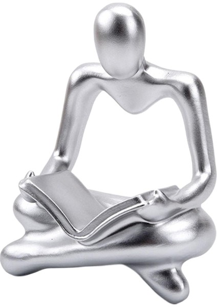 Soyut Düşünür Heykeli I Heykelcik Dekoratif El Sanatları Düğün Argent I (Yurt Dışından) fiyatları