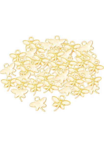 50X Retro Dragonfly Charms Dragonfly Sarkık Dıy El Sanatları Için Firkete Küpe Altın (Yurt Dışından) fiyatları