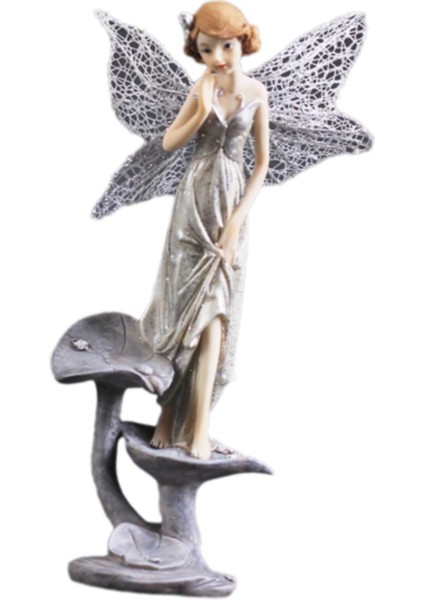 Tatil Balkonu Yatak Odası Için Minyatür Peri Heykelcik Toplama Merkez Parçası (Yurt Dışından) fırsatları