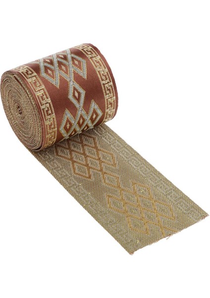 5 Metre Jakard Woking Dantel Nakış Dantel Giyim Şapkası 6cm (Yurt Dışından) indirimleri