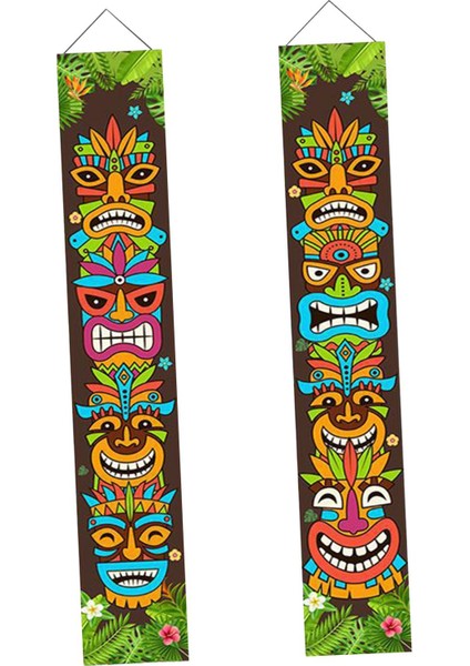 2 Kapı Afişi Iş Çok Amaçlı Ön Dükkan Dekorasyonu Polyester (Yurt Dışından)