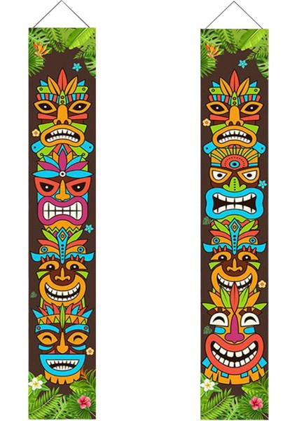 2 Kapı Afişi Iş Çok Amaçlı Ön Dükkan Dekorasyonu Polyester (Yurt Dışından)
