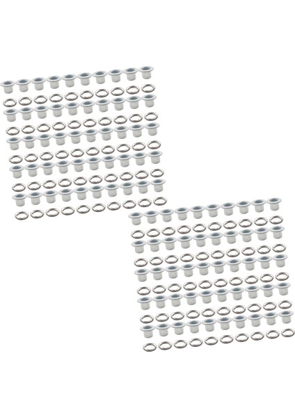 100X Grommets Metal Kuşü Küçük Grommet Kart Yapımı Için Giyim Perdeleri (Yurt Dışından) modelleri
