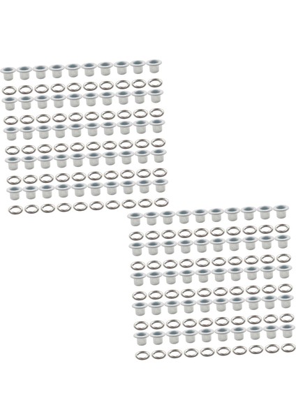 100X Grommets Metal Kuşü Küçük Grommet Kart Yapımı Için Giyim Perdeleri (Yurt Dışından) fırsatları