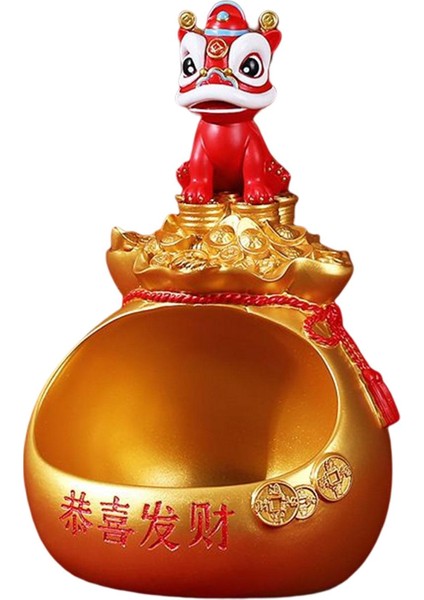 Çok Amaçlı Çin Heykeli Süs Reçine Depolama Heykel I Aureate (Yurt Dışından)