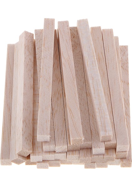 Kare Balsa Çubuğu Çubuklar Parçaları 30 100MM (Yurt Dışından)