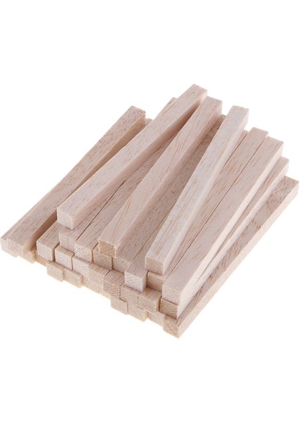 Kare Balsa Çubuğu Çubuklar Parçaları 30 100MM (Yurt Dışından)
