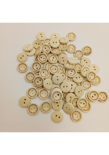 100 Ahşap Düğ 2 15MM Dıy Ş Için (Yurt Dışından) fırsatları