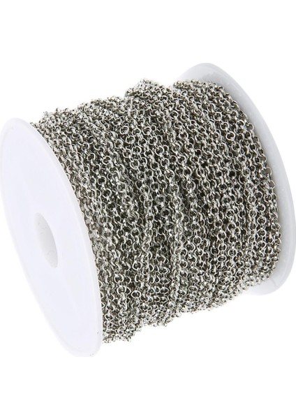 2pcs 2mm Kuyruk Zinciri Uzantı Kablosu Uzatmacı Zincir Bağlantısı Takı Malzemeleri+Gümüş 2mm Için (Yurt Dışından) fiyatları