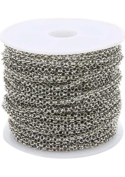 2pcs 2mm Kuyruk Zinciri Uzantı Kablosu Uzatmacı Zincir Bağlantısı Takı Malzemeleri+Gümüş 2mm Için (Yurt Dışından) modelleri