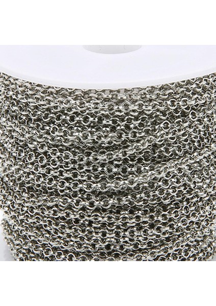 2pcs 2mm Kuyruk Zinciri Uzantı Kablosu Uzatmacı Zincir Bağlantısı Takı Malzemeleri+Gümüş 2mm Için (Yurt Dışından) indirimleri