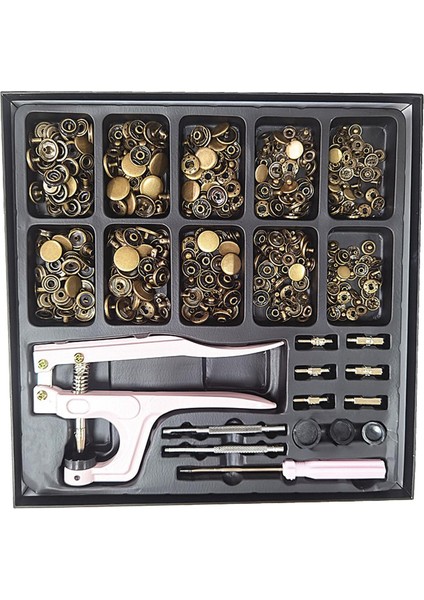 Çıtçıı Düğ Çakma Pensesi Pres Aleti Düğme Çakma Pensesi Yeşil (Yurt Dışından)