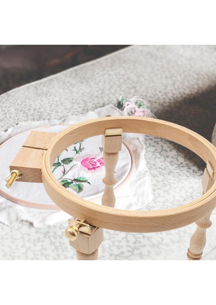 Nakış Standı Daire Ayak Seti 3 Ayak Artan Çapraz Dikiş Çemberi (Yurt Dışından) indirimleri