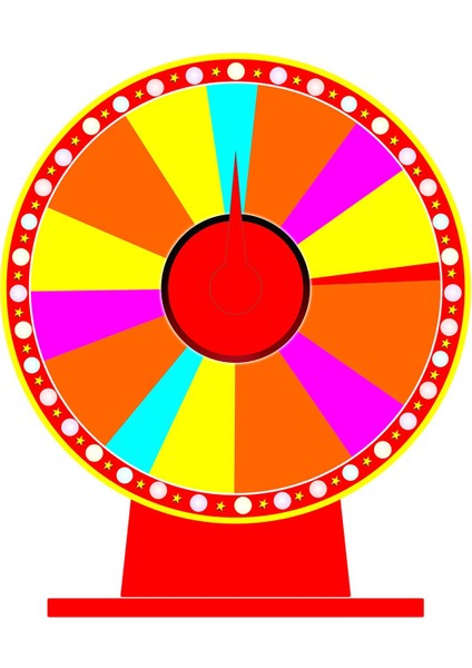 Toplantılar Süpermarketler Partisi Için Üstü Ödül D Tabla Fal Çarkı 40CM Eşitsiz (Yurt Dışından)