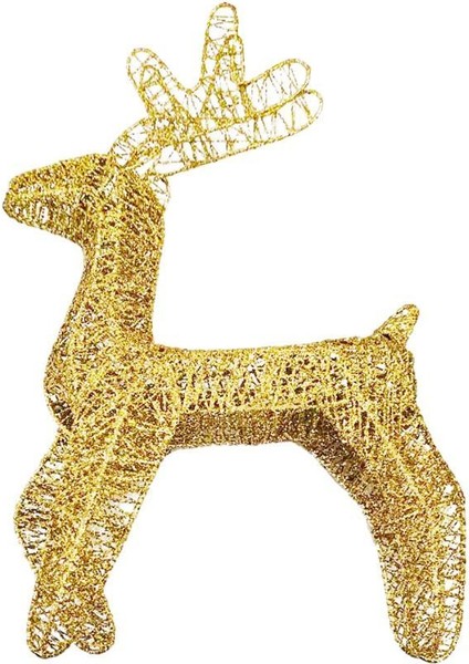 Işıklı Noel Ren Ği Veranda Ev I Altın Işık Için Büyük Metal Noel Ren Ği (Yurt Dışından) modelleri