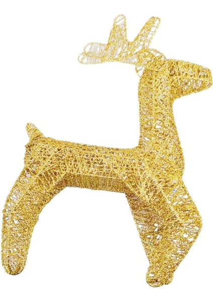 Işıklı Noel Ren Ği Veranda Ev I Altın Işık Için Büyük Metal Noel Ren Ği (Yurt Dışından) fırsatları