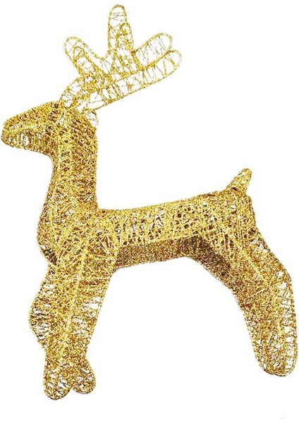 Işıklı Noel Ren Ği Veranda Ev I Altın Işık Için Büyük Metal Noel Ren Ği (Yurt Dışından) indirimleri