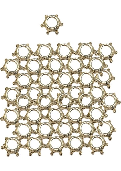 50X Taç Tasarı Kolye Takı Saç Aksesuarları Küpe Düğün Kc Altın (Yurt Dışından) fiyatları