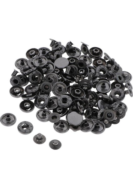 /kot Pantolon/çanta Için 30X Çıtçıı Çıtçıt Tokaları 10MM (Yurt Dışından)