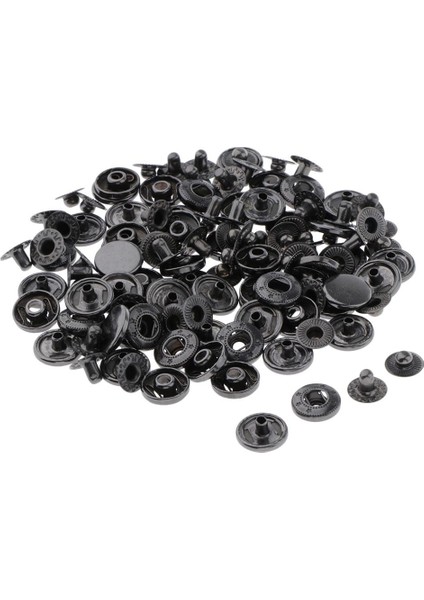 /kot Pantolon/çanta Için 30X Çıtçıı Çıtçıt Tokaları 10MM (Yurt Dışından)
