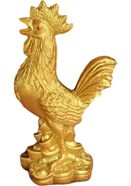 Parti Tatili Için Tavuk Heykelcik Reçine Heykeli Heykel 5X4X9 cm (Yurt Dışından)