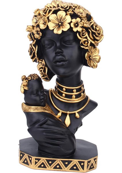 Afrika Kadın Heykeli Icı Tribal Heykelcik Odası Üstü Için (Yurt Dışından) indirimleri