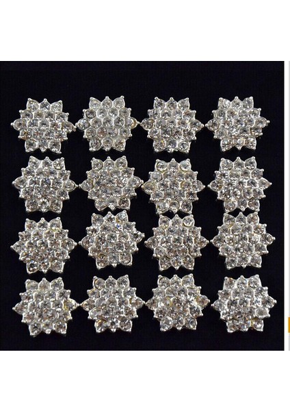 10X Diamante Rhinestone Kristal Çiçek Süsleme Düğmeleri Dıy Zanaat P (Yurt Dışından) fiyatları