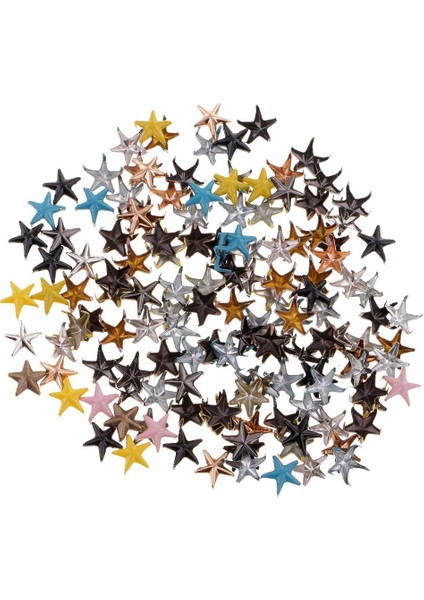 100 Çiviler Yıldız Şekli Metal Pençe Nailhead Perçin (Yurt Dışından) modelleri