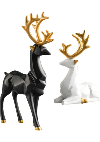 Modern Ren Ği Heykelleri Heykelcik Hayvanlar Reçine 2 Sevgilisi Heykeller Ayakta S (Yurt Dışından) fiyatları