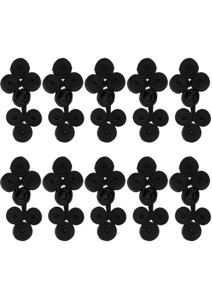 10 Pairs El Yapımı 3 Tekerlekli Çin Kurbağa Kapatma Düğ Raptiye Ş El Sanatları (Yurt Dışından) fiyatları