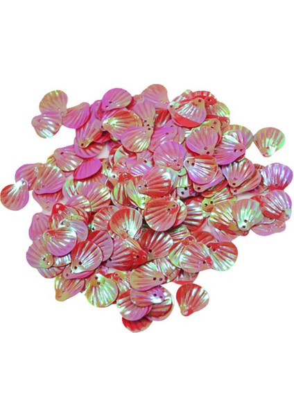 Şek Payetler Ş Pul Dıy Takı Zanaat Dekorasyon Kırmızı (Yurt Dışından)